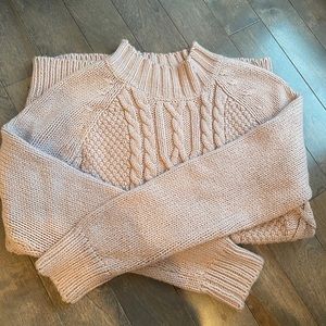 ISABEL MATERNITY mock neck sweater